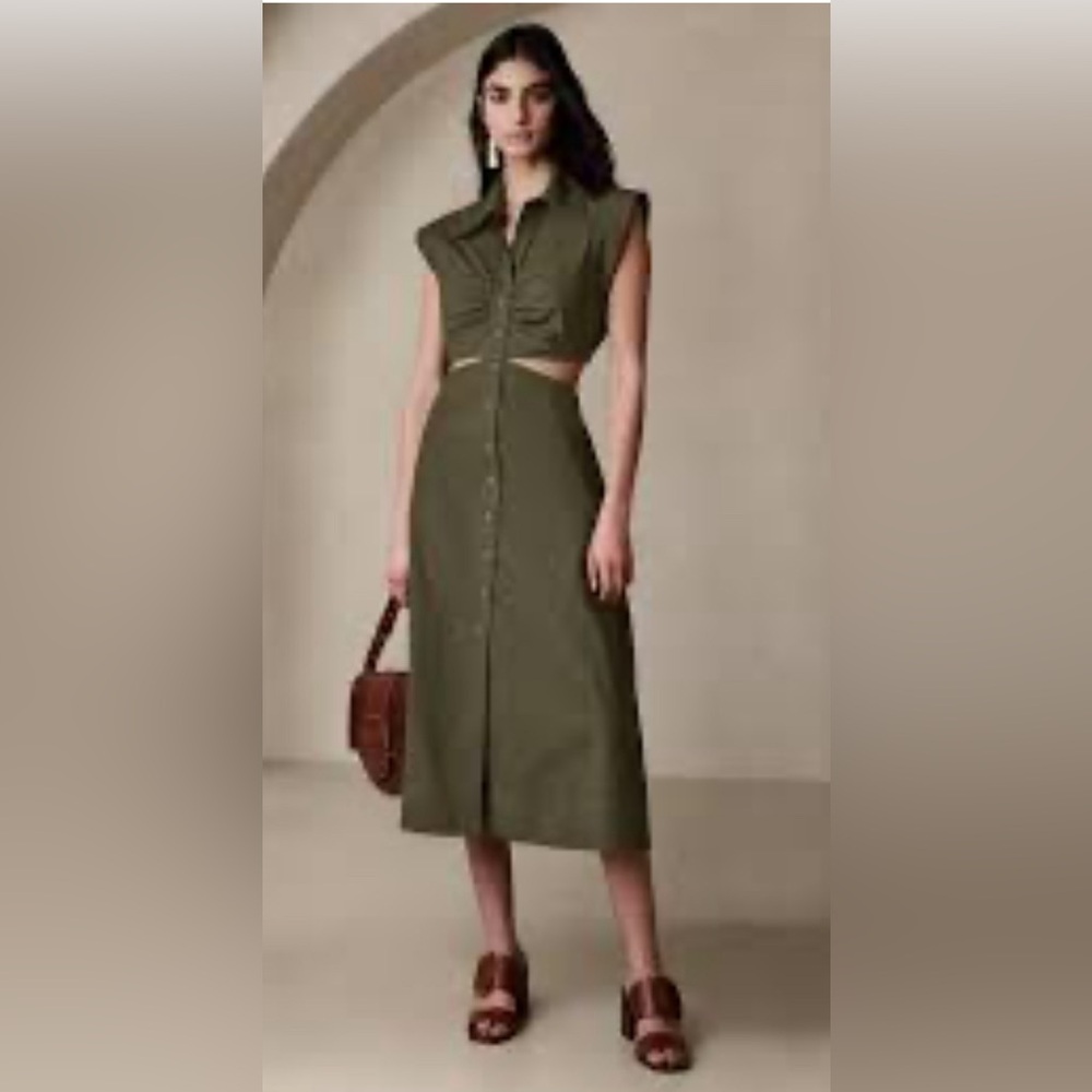 Banana Republic Yasmin Cut Out Dress - NWT